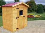 Casetta Da Giardino Eden 1616 In Legno Massello Non Trattato - cm 160x160cm - Italfrom 419 - immagine 4