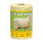 Filo recinto elettrico 250 m, resistenza alla rottura 90 kg, resistenza elettrica 0,45 Ω/m.
