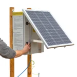 Elettrificatore recinto elettrico compatto DL 7200 con sistema solare 50 W - immagine 3