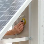 Elettrificatore recinto elettrico compatto DL 7200 con sistema solare 50 W - immagine 4