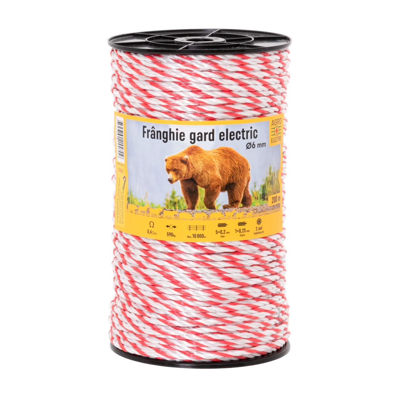 1292-corda-recinto-elettrico-200-m-590-kg-0-4-ohm.webp Corda recinto elettrico 200 m, resistenza alla rottura 590 kg, resistenza elettrica 0,4 Ω/m. - immagine 1