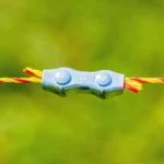 Set connettori per la connessione o il prolungamento del filo di recinto elettrico con spessore di 2–4 mm. 5 pz - immagine 9