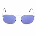 Occhiali da sole Unisex LGR MAASAI-SILVER-00 ø 54 mm - immagine 2