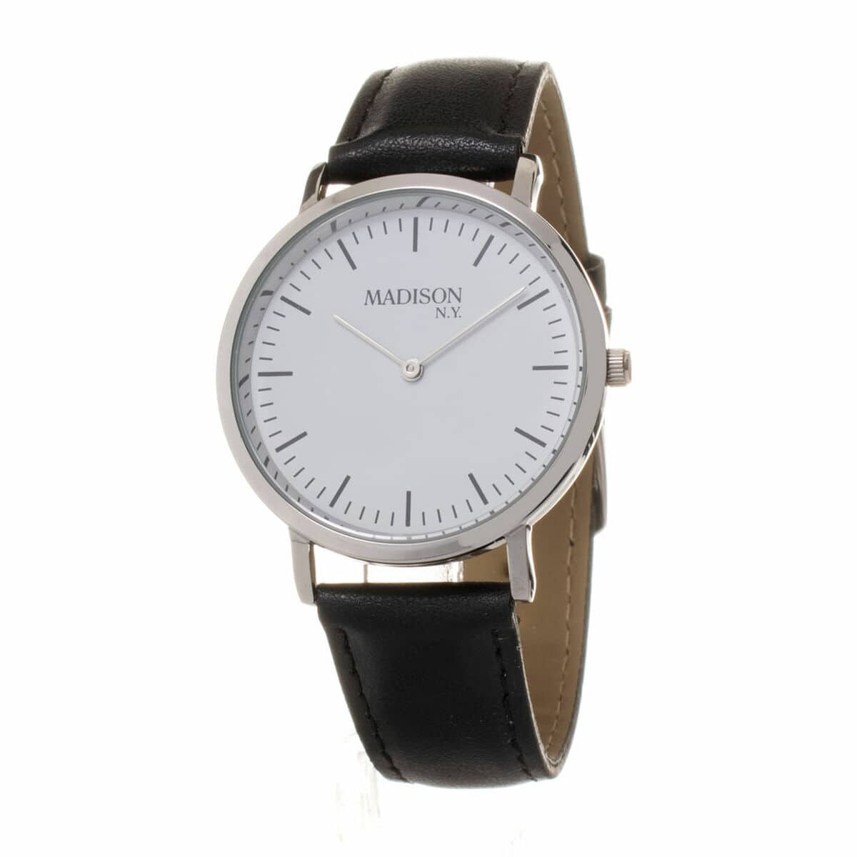 8431777837292_S0363555_P04.jpg Orologio Unisex Madison L490B-PN (Ø 40 mm) - immagine 1