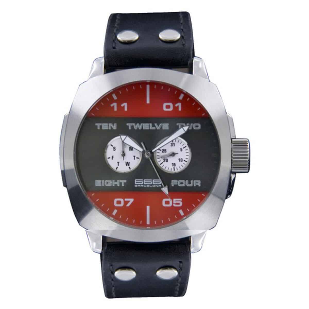 8435334898276_0_P02.jpg Orologio Uomo 666 Barcelona 666-252 (� 47 mm) - immagine 1