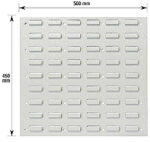 2 Pezzi Pannello Pensile in Metallo PB45 Vuoto per Contenitori KeyBox - immagine 2
