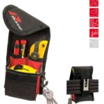 9 Pz- Tasca Portautensili Da Cintura In Tessuto PLANO Technics 522TB