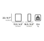 6 Pz- Ginocchiera-Scudo PLANO Technics KT300TB - immagine 2