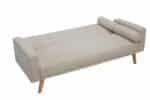 Divano Letto Sofa 185x84x85cm Divanetti 3 Posti Colore Beige ITALFROM® - immagine 2