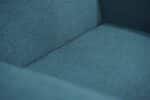Divano Divanetto Poltrona tiffany Sofa 72x77x93 cm 1 Piazza Colore Blu ITALFROM® - immagine 4