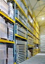 (106/4) CORRENTE L 272 CM VERNICIATA PER SCAFFALATURE INDUSTURIALI PORTA PALLETS  PORTATA COPPIA 2400 Kg - immagine 5