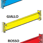 (106/4) CORRENTE L 300 CM VERNICIATA PER SCAFFALATURE INDUSTURIALI PORTA PALLETS - PORTATA COPPIA 1960 Kg