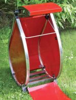 Pattumiera per Collettività Arredo Urbano Rifiuti Differenziata in Acciaio Inox - immagine 5