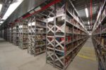 MODULO INIZIALE - scaffalatura da magazzino zincata H 200 cm , L 150 cm , PROF. 30 cm , con 4 ripiani , PORTATA OGNUNO 145 Kg - immagine 4
