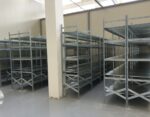 MODULO INIZIALE - scaffalatura da magazzino zincata H 300 cm , L 90 cm ,  PROF. 50 cm , con 5 ripiani , PORTATA OGNUNO 185 Kg - immagine 4