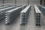 MODULO INIZIALE - scaffalatura da magazzino zincata H 350 cm , L 90 cm ,  PROF. 60 cm , con 6 ripiani , PORTATA OGNUNO 150 Kg - immagine 4