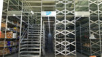 .Scaffalatura componibile lunghezza 10,5 metri , altezza 3,00 mt, profondità 40 cm  con 5 ripiani in altezza - immagine 3
