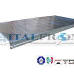 Ripiano completo lunghezza  105 x  Profondità 30 cm per scaffalature metalliche industriali - PORTATA RIPIANO 240 Kg