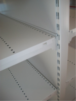 z MODULO CONTINUATIVO Scaffale gondola L 101, H 166 , Prof.40+40 CM, base + 3 ripiani - immagine 2