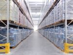 SCAFFALATURA INDUSTRIALE PORTAPALLET LUNGHEZZA 14,20 METRI , ALTEZZA 350 cm PROF.100 cm CON 2 LIVELLI DI CARICO - Portata media - immagine 2