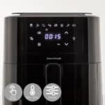 Friggitrice ad Aria con Bilancia InnovaGoods Fryinn Balance 5000 Nero 1500 W 5 L Acciaio inossidabile - immagine 6