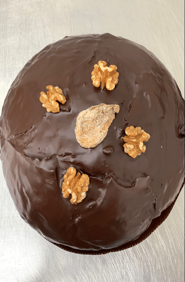 panettone artigianale cioccolato noci fichi