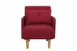 Divano Poltrona Letto Light Sofa 65x73x81cm Vari Colori Divanetti 1 Piazza ITALFROM® - immagine 2