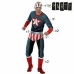 Costume per Adulti Supereroe Taglia XS/S - immagine 4