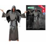 Costume per Adulti 9361 Angelo nero (2 Pcs) - immagine 4