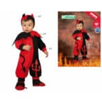 Costume per Neonati Th3 Party Rosso Taglia 6-12 Mesi - immagine 2