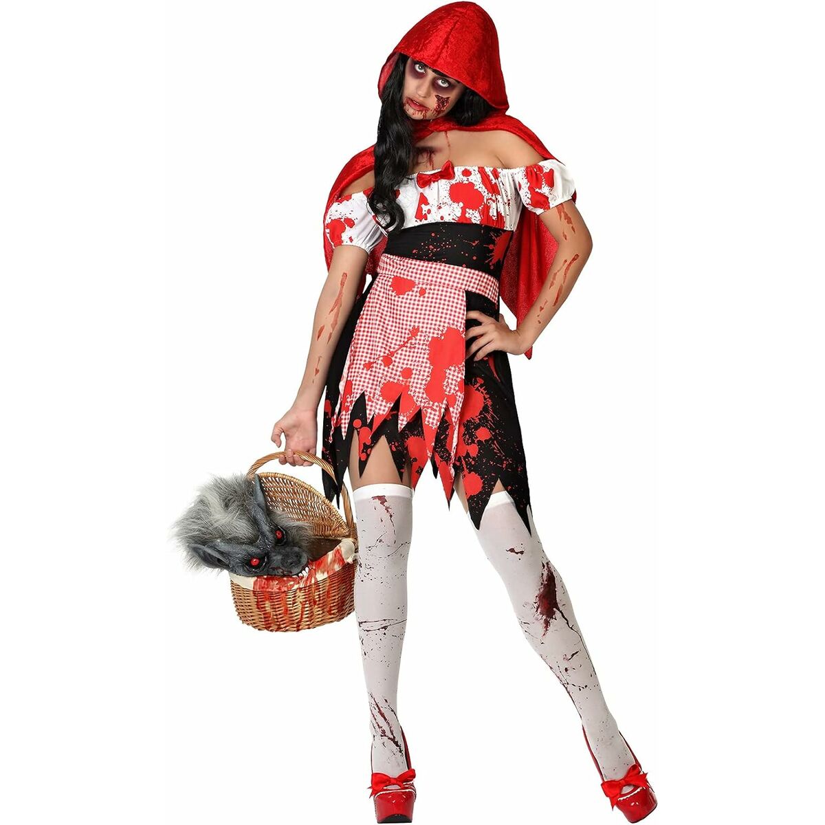 8422259284178_R05.jpg Costume per Adulti Th3 Party Multicolore Assassino Taglia XS/S - immagine 1
