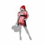 Costume per Adulti Th3 Party Multicolore Assassino Taglia XS/S - immagine 5