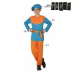 Costume per Bambini Paggio Azzurro 4 pcs Taglia 7-9 Anni - immagine 2