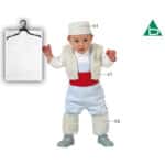 Costume per Neonati Bianco Natale Taglia 6-12 Mesi - immagine 4