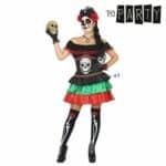 Costume per Adulti Th3 Party Multicolore Scheletro (1 Pezzi) Taglia XXL - immagine 2