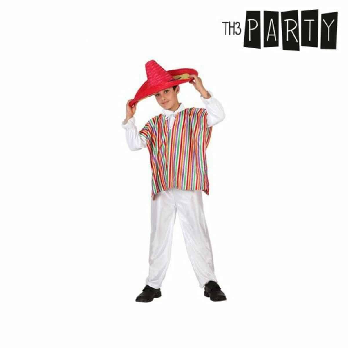 8422259399544_0_P02.jpg Costume per Bambini Messicano Taglia 3-4 Anni - immagine 1