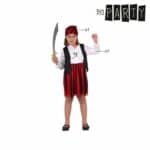 Costume per Bambini Th3 Party Multicolore Pirati (3 Pezzi) Taglia 7-9 Anni - immagine 3