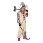 Costume per Adulti Multicolore Arlecchino Sanguinario Assassino (2 Pezzi) (2 pcs) Taglia XL
