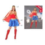 Costume per Adulti Eroe di Fumetti Taglia XS/S - immagine 2