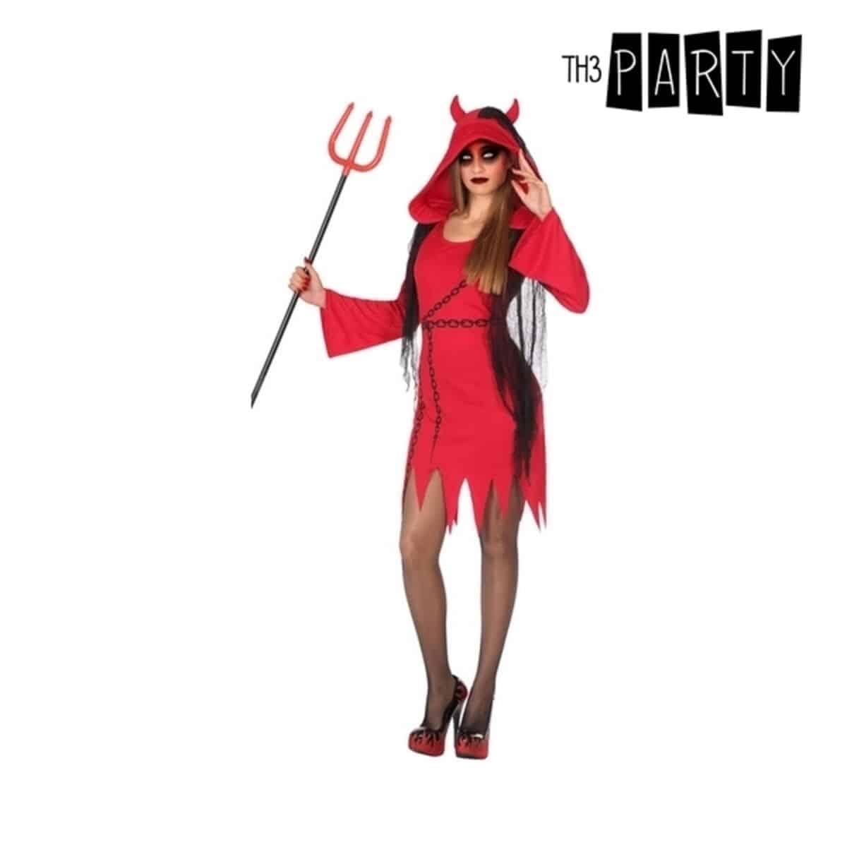 8422259554356_0_P02.jpg Costume per Adulti Rosso Demonio (1 Pezzi) Taglia M/L - immagine 1