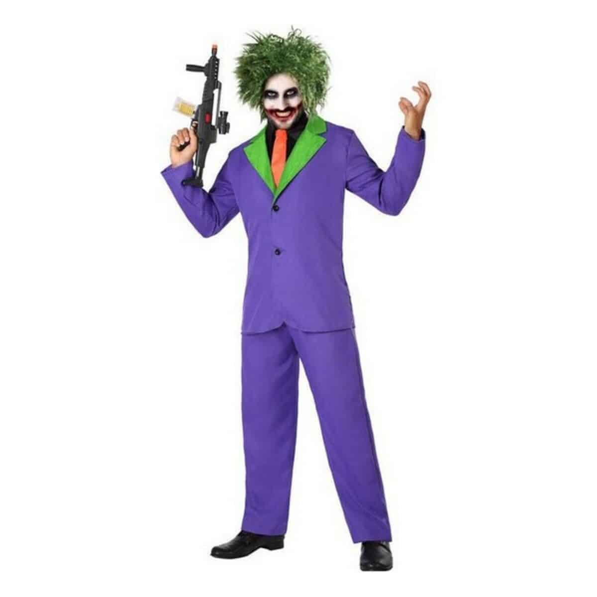 8422259603177_P02.jpg Costume per Adulti Joker Viola Assassino (3 Pezzi) Taglia XL - immagine 1