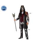 Costume per Adulti Multicolore (2 Pezzi) (2 Unità) Taglia XS/S - immagine 2