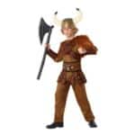 Costume per Bambini Marrone Vichingo (5 Pezzi) Taglia 5-6 Anni
