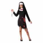 Costume per Bambini Nero Zombies (2 Pezzi) Taglia 5-6 Anni