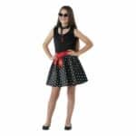 Costume per Bambini Anni 60 Nero Taglia 7-9 Anni