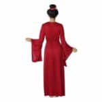 Costume per Adulti Cinese Donna Rosso Taglia XXL - immagine 2