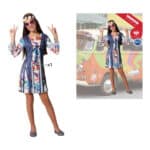 Costume per Bambini Hippie Taglia 7-9 Anni - immagine 4