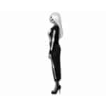 Costume per Adulti Nero Scheletro M/L - immagine 3