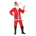 Costume per Adulti Rosso Natale Costume per Adulti - immagine 2