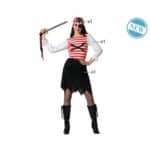 Costume per Adulti Pirata Taglia M/L - immagine 3